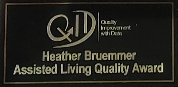 Heather Bruemmer Awards for Assisted Living Quality